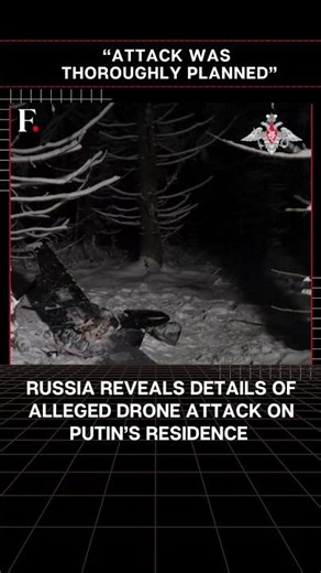 #FirstpostNews: Russia says Attempted Ukrainian Attack on Putin's Residence Was "Thoroughly Planned"