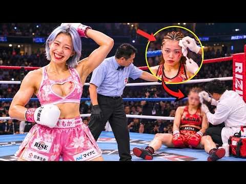 Holy F*ck! Mona kimura Knocks Out Arina Kobayashi—Mona kimura HORRIFIED KO\\TKO Power (Why She Wins)!