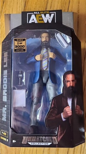 2023 AEW Jazwares Unmatched Collection Series 6 #48 Mr. Brodie Lee [Rare Edition]