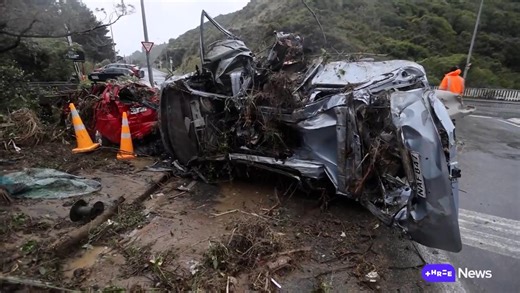 New scenes emerge of the devastation left in wake of Wellington storm