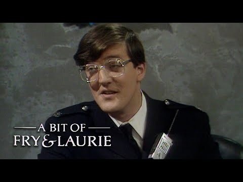 Privatised Police Station | A Bit of Fry and Laurie | BBC Comedy Greats