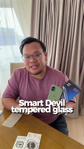 Install Smart Devil Tempered Glass Borderless