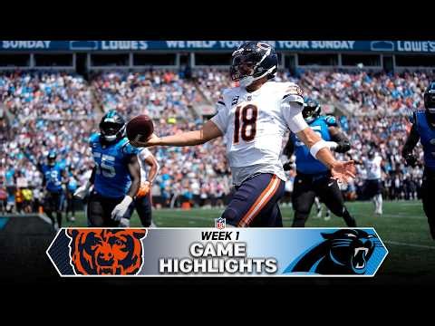 Chicago Bears vs Carolina Panthers Game Highlights | NFL 2026 Week 1