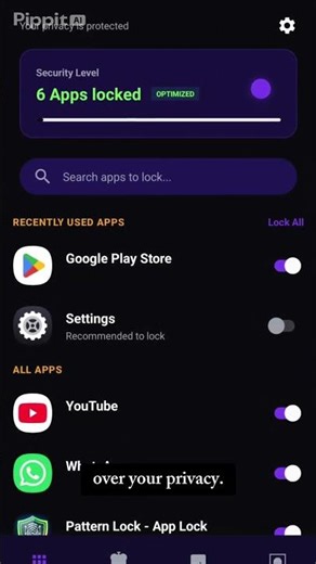 App Lock: Fingerprint, Pattern