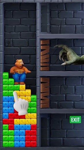 Becoming the Target of a Monster’s Clutches | Toon Blast Ads #toonblast #toonblastgame #gameplay