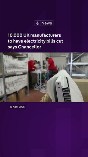 Chancellor to cut electricity bills for UK firms