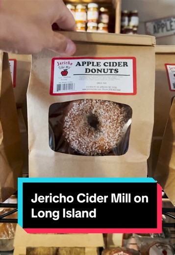 Have you ever been to Jericho Cider Mill? It’s one of the oldest cider mills in the country #nyeats #longisland #applecider #autumn #fallfood