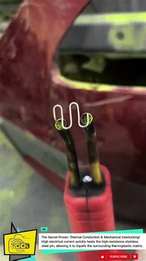 Hot Stapler Tool for Rapid Plastic Bumper and Crack Repair #shortvideos