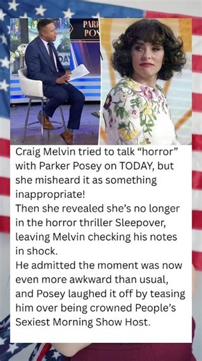😳 “Did He Just Say THAT?!” Craig Melvin’s LIVE TV Nightmare With Parker Posey