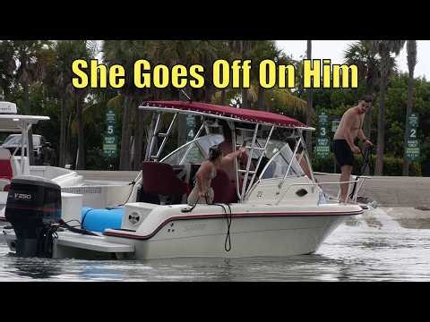 Bruh What Are You Doing!! | Miami Boat Ramps