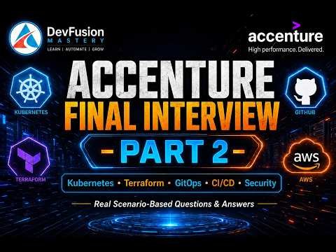 Accenture Final Interview Experience Part 2 #accenture #devops #interview #corporate #aws #ai