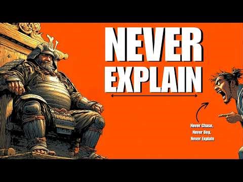 How to Stop Explaining Yourself to People Who Don't Deserve an Answer | Hojo Ujiyasu