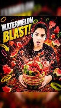 The Watermelon Finally Exploded! 🤯