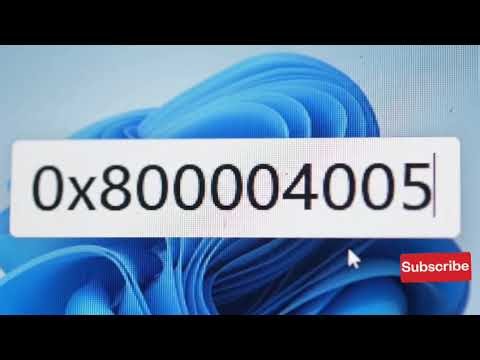 How to Fix HP Printer Configuration Error 0x80004005 in Windows 11 & 10 | Easy Troubleshooting