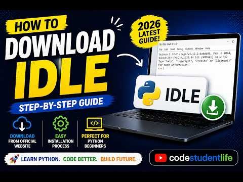How to Download & Install Python IDLE + NumPy (Step-by-Step for Beginners) 🔥