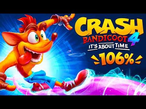 Crash Bandicoot 4: It's About Time - Full Game 100% Walkthrough