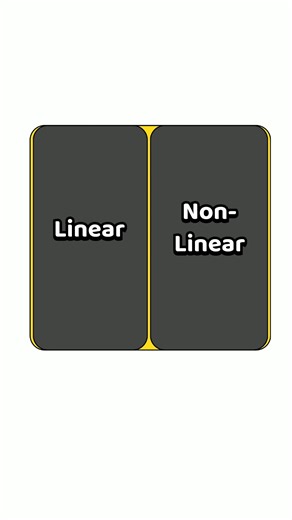Data Structures Types Explained | Linear vs Non-Linear Data Structures #shorts