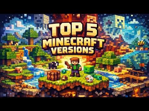 Top 5 Best Minecraft Versions of All Time Ranked (2026) | Retro Survival & Revived Builds