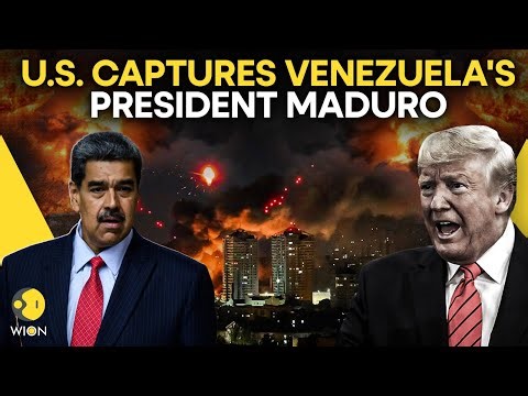 US Strikes Venezuela LIVE: Trump Says US Has 'Captured' Venezuelan President Maduro & His Wife