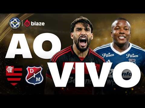 FLAMENGO X INDEPENDIENTE MEDELLÍN AO VIVO COPA LIBERTADORES🔥 | DIRETO DO MARACANÃ | MENGÃO AO VIVO