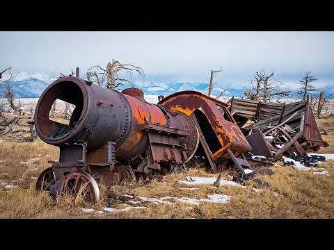 Once Mighty, Now Rusting – Abandoned Steam Trains of America