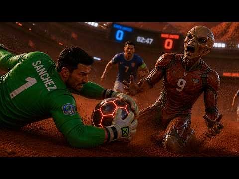 Galactic Football - Humans vs Martians/Rock Music