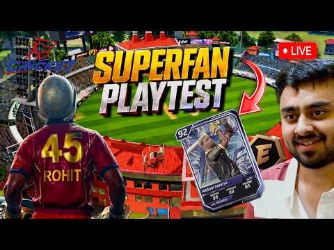 🔴E CRICKET LIVE 🏏 ROHIT SHARMA REVEALED 🔥 E CRICKET PLAYTEST 3