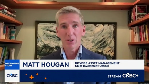 Watch CNBC's full interview with Bitwise's Matt Hougan
