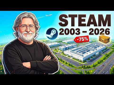 The ENTIRE History of Steam in 17 Minutes