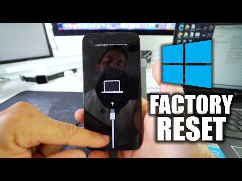 How To Factory Reset & Restore your iPhone 17e on Windows PC