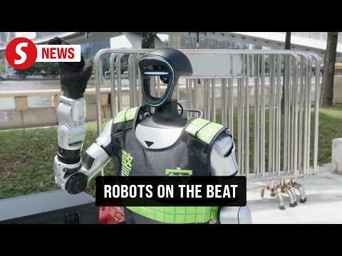 Guangdong police roll out futuristic patrol lineup with humanoid robots, drones