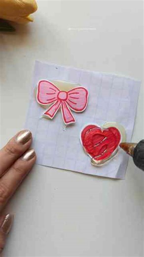Make your own cute sticker: Easy DIY craft ideas for fun and creative designs