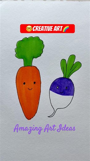 Easy Creative Drawing | Art for kids | #kids #creative #drawing #shorts