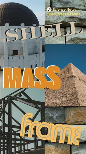 Shell Mass and Frame Structures Science Kids Song