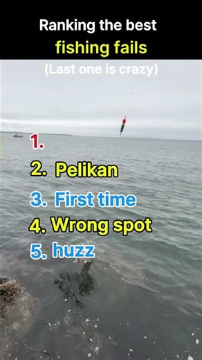 Ranking the top 5 funniest fishing fails #funny #fails