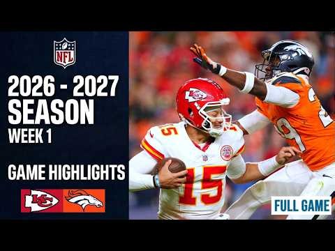 Kansas City Chiefs vs. Denver Broncos | FULL GAME HIGHLIGHTS | NFL Week 1 2026