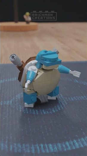 Blastoise | LEGO Assembly Animation #lego