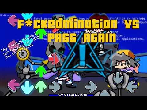 My friends thinks i'm hacking (F*ckedmination pass again) (#fnfmod #capcut #foryou #fnfqt #gaming)