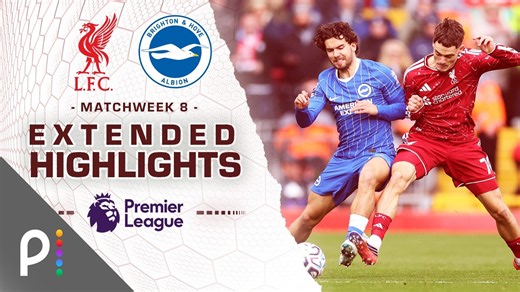 Liverpool v. Brighton | PREMIER LEAGUE HIGHLIGHTS | 10/25/2026