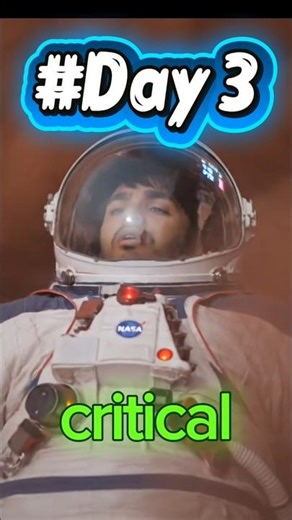 Alien Saves Astronaut on Mars 👽#AlienOnMars #MarsRescue #Astronaut