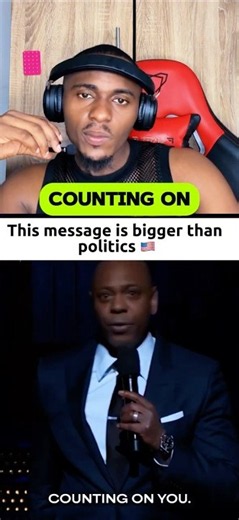 Dave Chappelle Had a Message for Donald Trump 👀 #standupcomedy #davechappelle #trump #pov