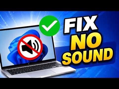 Fix HP Laptop Sound Problem (No Audio / Low Volume) | 100% Working