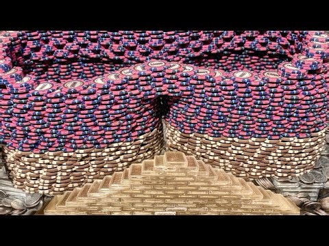 $250,000,000.00 COIN PUSHER GAMBLE: BIGGEST TOWERS EVER CRASHING! You Won’t BELIEVE How Much I WON…