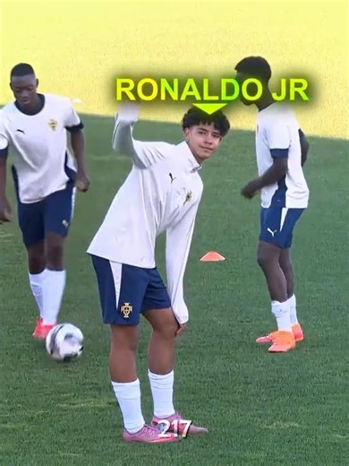 Ronaldo VS Ronaldo Jr's Running Speed..🤯🔥