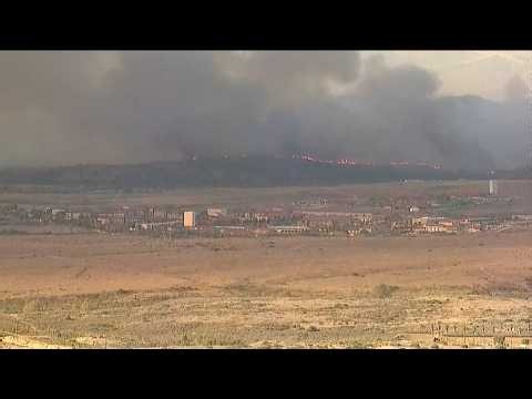 Henderson Fire | I-5 reopens after brush fire threatens highway near Camp Pendleton