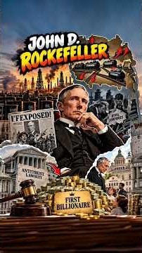 John D. Rockefeller: The Man Who Controlled American Oil 🛢️💰 #shorts
