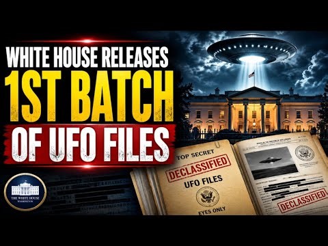 Whitehouse Releases 1st Batch Of UFO Files May 8, 2026