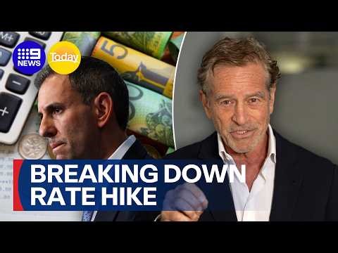 Mark Bouris responds to the third consecutive interest rate hike | 9 News Australia