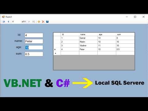 Visual Studio 2026 Build a Full CRUD Windows Forms App in Minutes without code