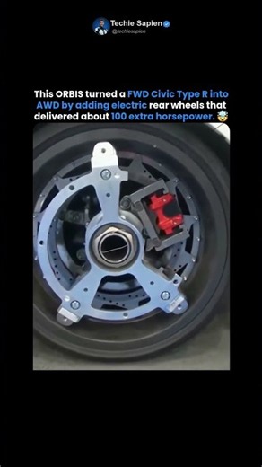 These Electric Wheels Turn a FWD Civic Type R Into AWD 🤯